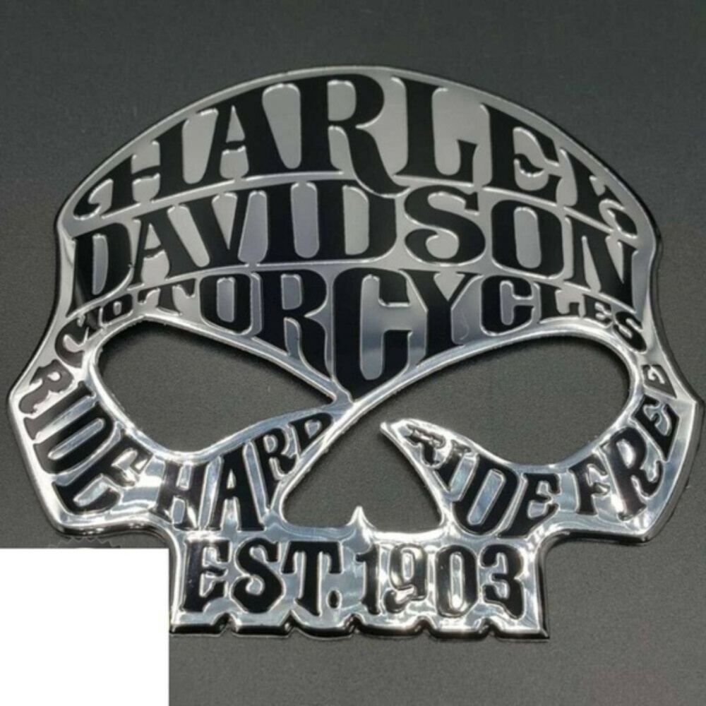 Harley Davidson Chrome Willie G Skull Spor…